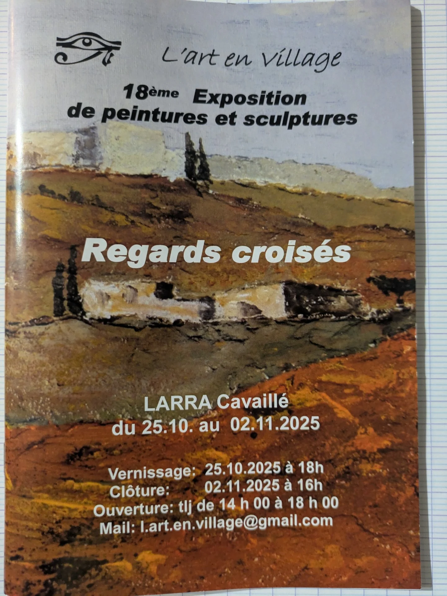 Exposition à LARRA octobre 2025